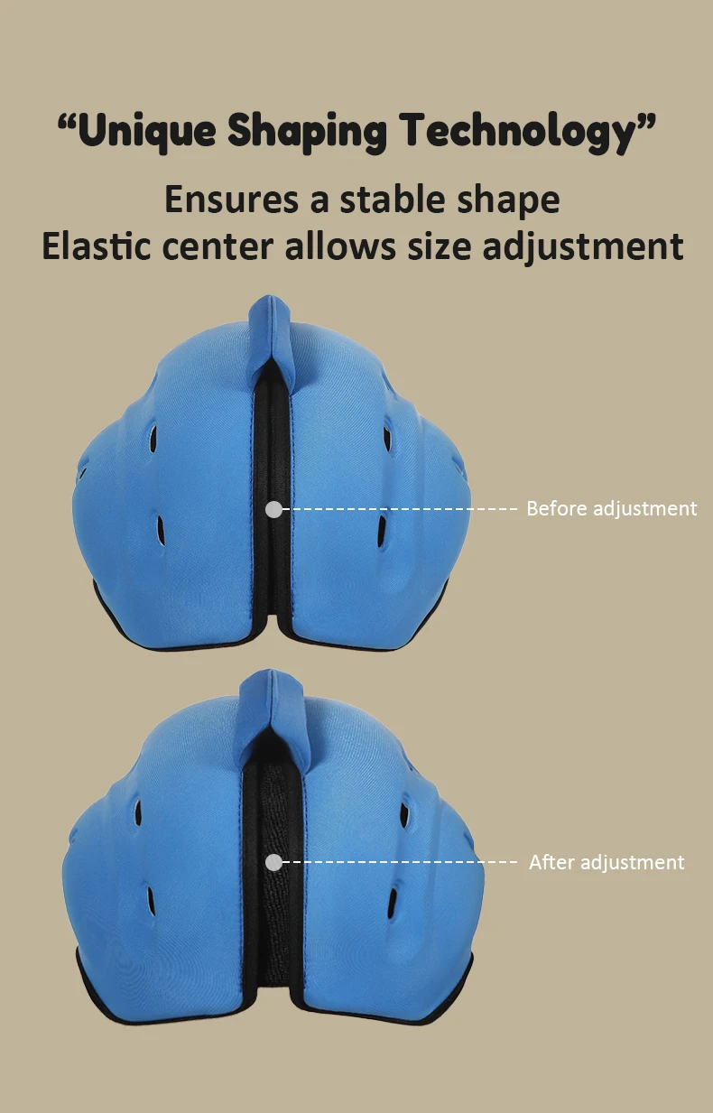 Mambobaby Sicherer Anti-Schock-Babyhelm, Kleinkind-Kopfschutz, Kopfbedeckung für Kleinkinder, Krabbeln lernen, Spaziergänge, verhindert Verletzungen vor Stößen – Detail 13