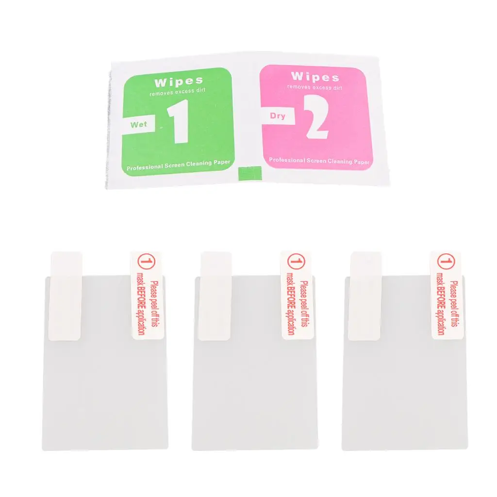 3x Camera Front Film Protector for SJ6 Legend Screen Cover Removal Dustproof