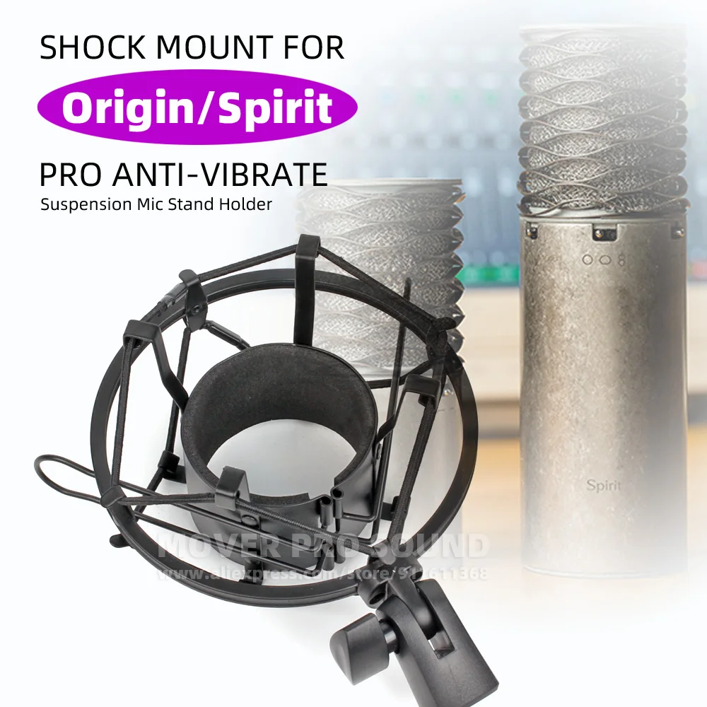 

For ASTON Origin Spirit Microphone Stand Bracket Shock Mount Spider Mic Shockproof ShockMount Suspension Holder