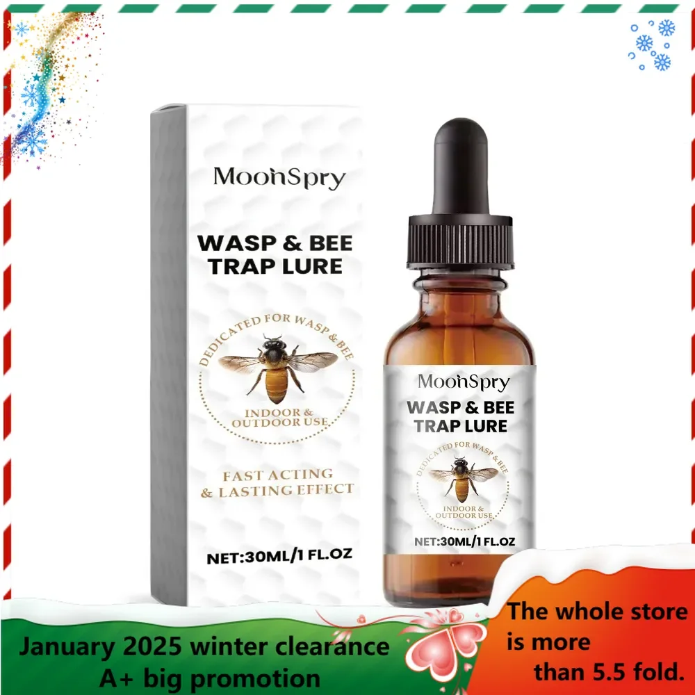 Bee Attractant Moonspry Bee Attractant Bee attractant Essence for field horticultural beekeeping.