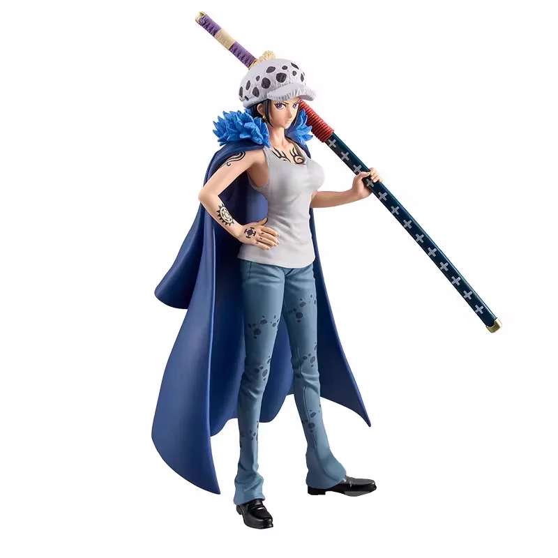 

Bandai Original Banpresto Anime One Piece DXF EXTRA Trafalgar Law CHANGE PVC Action Figure Collectible Model Toys Holiday Gift