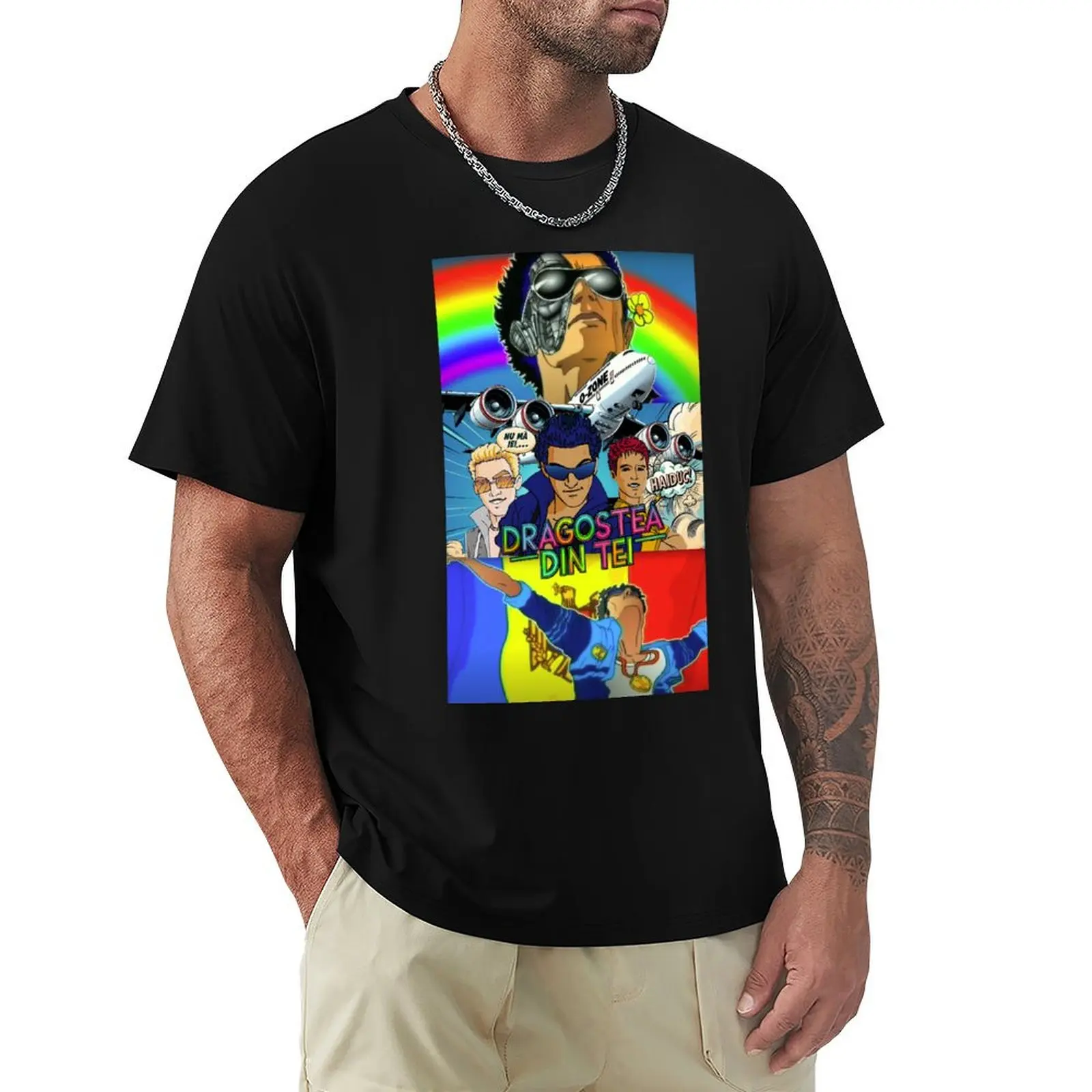 Dragostea Din Tei (Numa Numa Song/Ma-Ya-Hii) - Camiseta O-ZONE para uso diario, camiseta básica de manga corta