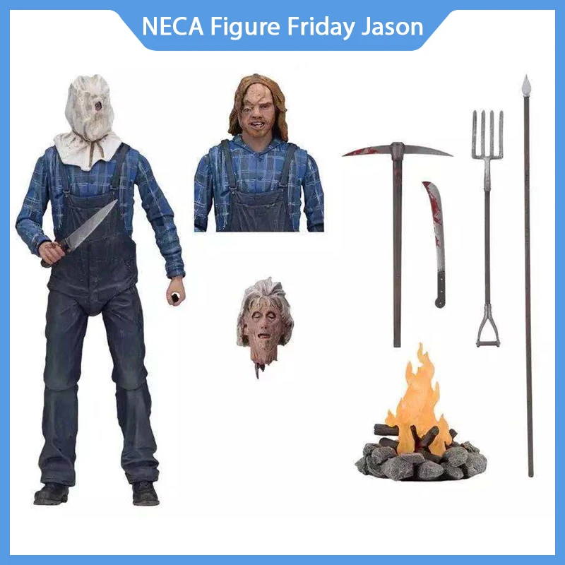 

Neca фигурка пятница Джейсон 7-дюймовая экшн-Фигурка Статуя Коллекция украшения модель игрушка рождественские подарки искусственная статуя