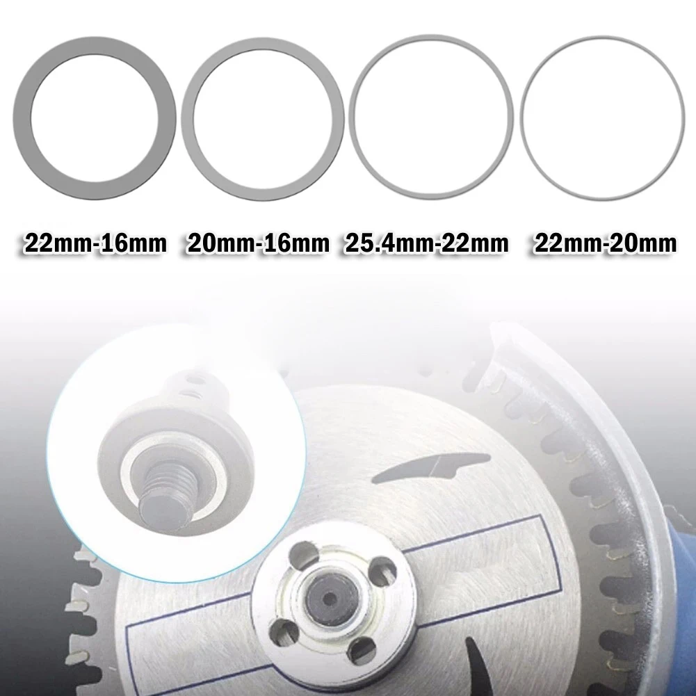 حلقة منشار دائرية من الفضة البديلة ، حلقة تخفيض معدنية ، حلقة تحويل عالية الجودة ، شفرة ، علامة تجارية جديدة ، 4 *