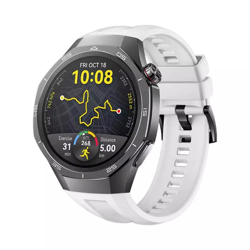 Originales Silikonarmband für Huawei Watch GT 5 Pro 46 mm, Sportarmband, 22-mm-Uhrenarmband für Huawei Watch 5, 4, 3, GT7 Pro, GT6, GT5, GT4, GT3. – Detail 3