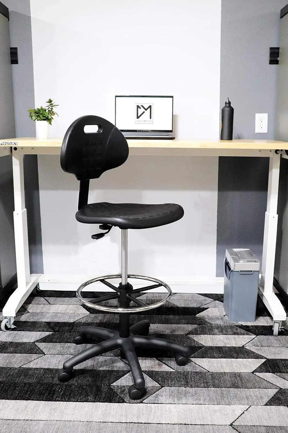Heavy Duty Ergonomic Drafting Stool 23