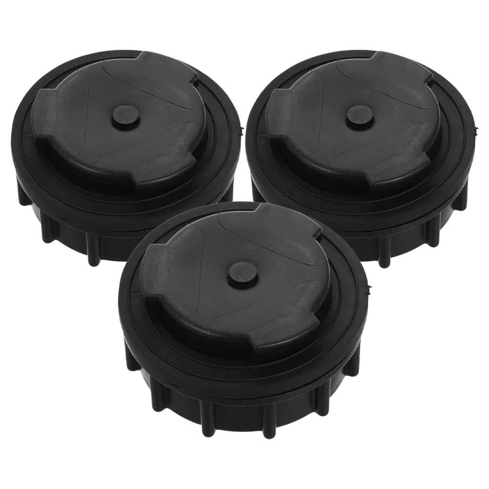 

3 шт., нижняя пробка для мусорного бака, герметичная сливная пробка, пластиковая вставка, замена уличного мусорного бака, уплотнение дренажного отверстия