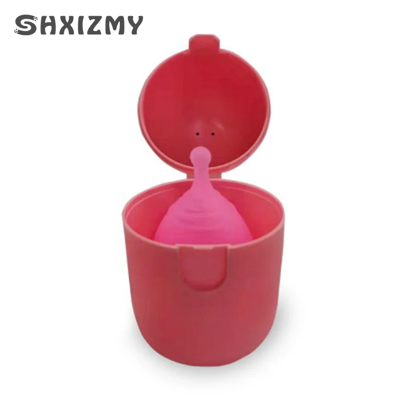 Portable Menstrual Cup Sterelizer Disinfection Box Storage Bag Period Cup Case