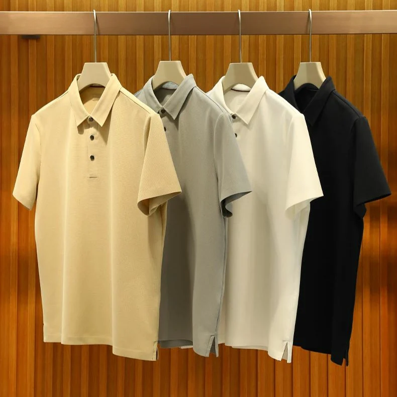 

Легкая летняя футболка Jiejia ZZ для мужчин: новая, прохладная, не мнется, простая в уходе