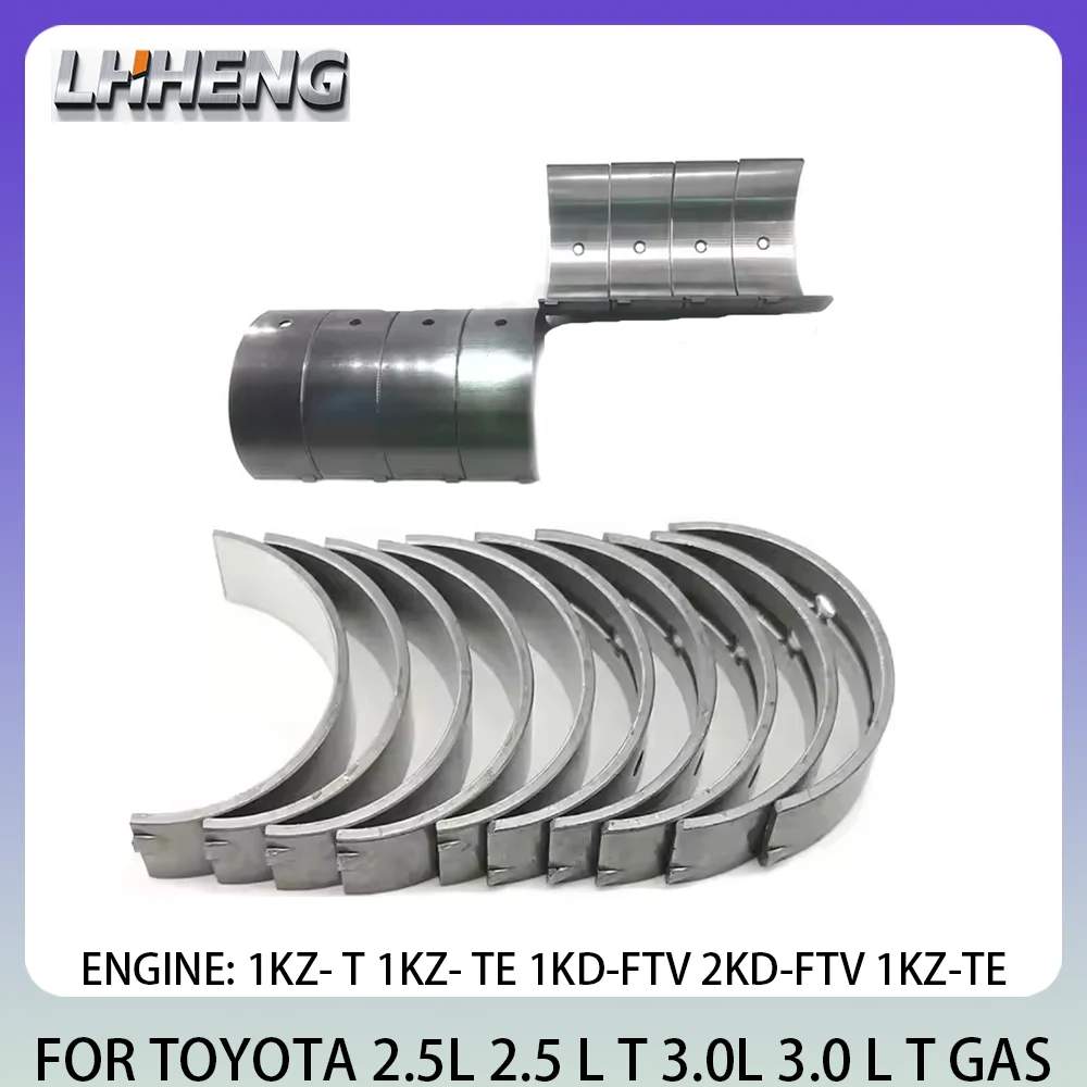 

Engine Main & Rod Bearings Kit FOR 2.5 3.0 2.5L 2.5 L T 3.0L 3.0 L T DOHC GAS TOYOTA RUNNER DYNA FORYUNER GRANVIA HIACE 93-25