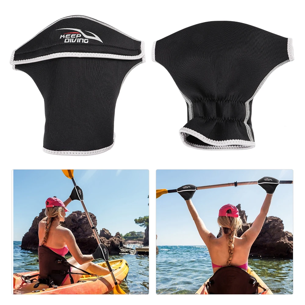 Universal Kayak Paddling Mitts Paddle Gloves Rowing Padding Equipment Neoprene Moderate Elasticity Waterproof