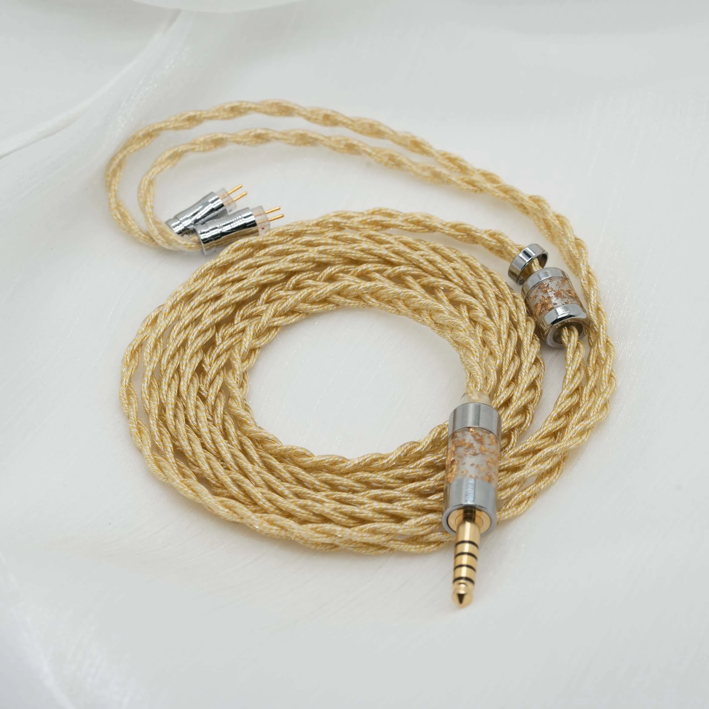 ZiSin-26 HiFi IEM-Kabel für KZ FiiO MoonDrop mit 2,5/3,5/4,4mm auf IE900/2PIN/MMCX/QDC/TFZ/Dual 3,5mm Anschlüssen – Detail 12
