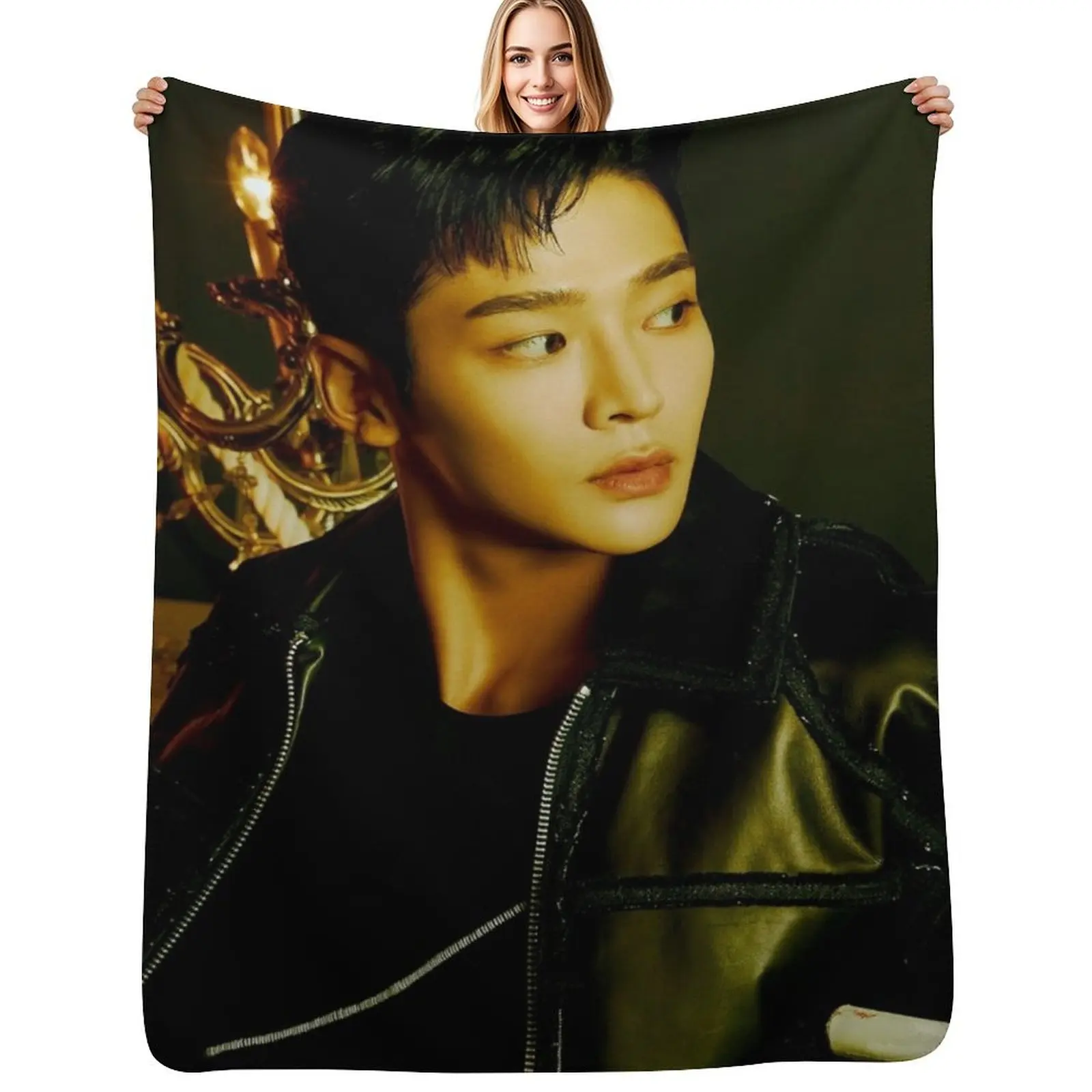 SF9 Rowoon Rumination Connect ver. Manta multiusos, suave y cálida, para el hogar y viajes