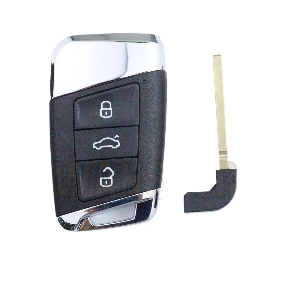 

Car Key Shell Case for Volkswagen/VW/Tiguan/MK2/Magotan/GTE/Passat/B8/CC/for Skoda/Superb/A7 with Blade