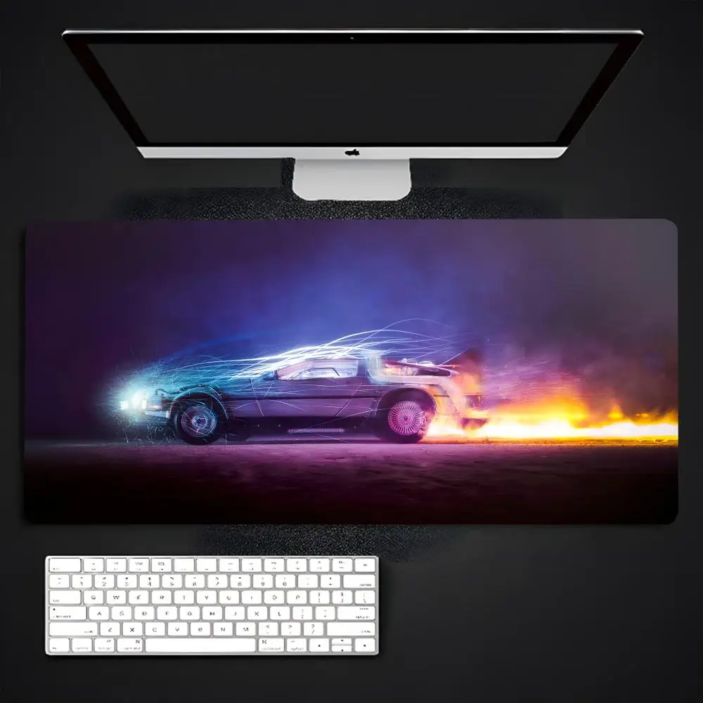 

B-Backs T-To T-The F-Future Mouse Pad Large Size Game Mouse Pad 1000x500mm Mousepad Non-Skid Lock Edge Keyboard desk accessories