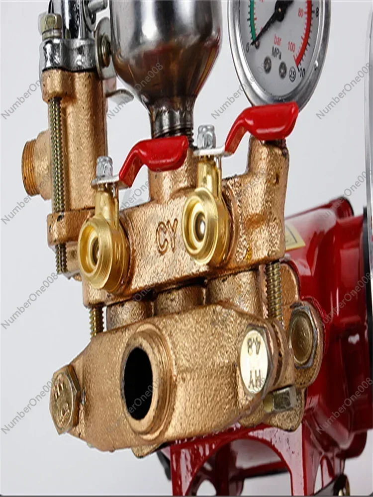 Three Cylinder Plunger Pump Garden Spray Medicine Pump Agricultural  Spraying And Spraying Machine Multi-Function Spray Pump