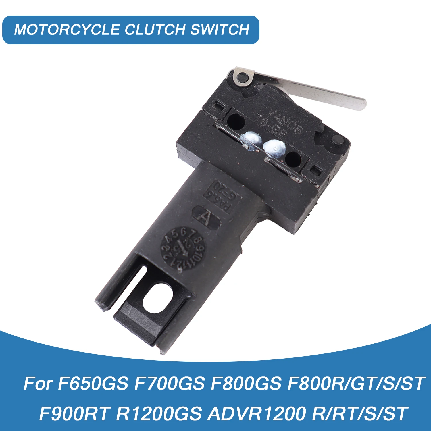 

﻿ 61317671111 Motorcycle Front Brake Light Clutch Switch For BMW R1200GS ADV R1200RT R1200R F650 F700 F800GS HP2 K1200 K1300