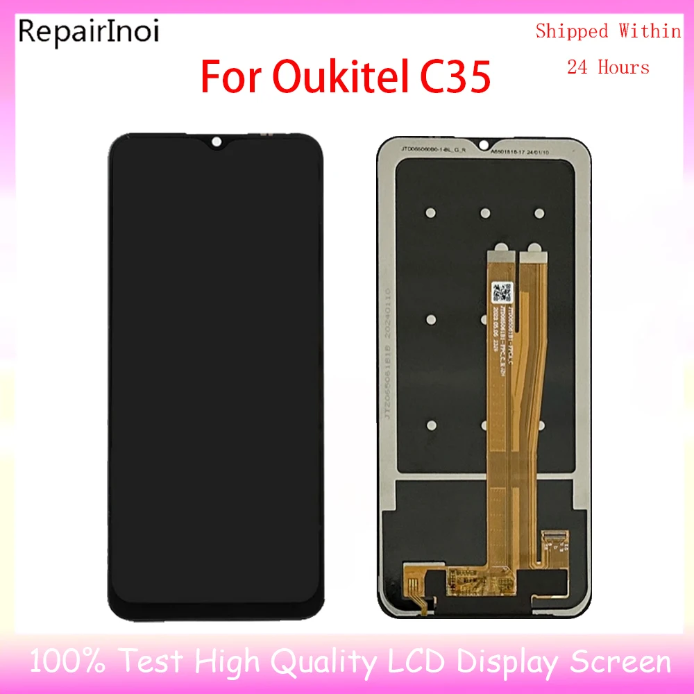 

100% Tested LCD Screen For Oukitel C35 LCD Display Touch Screen Digitizer Assembly Replacement Part