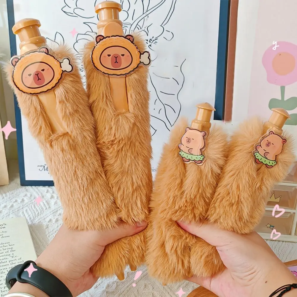 

New Big Ballpoint Pen Plastic Large Gel Pen Press-on Capybara Huge Neutral Pen School Office