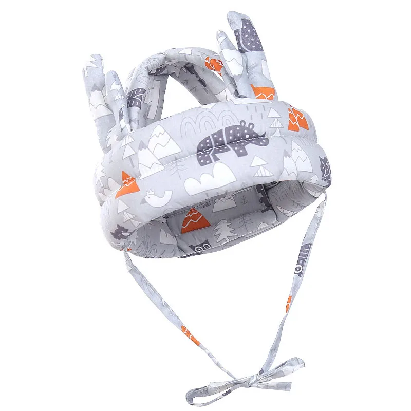 

Baby Safety Helmet Soft Comfortable Head Security & Protection Adjustable Baby Toddler Cap Anti-collision Protective Hat