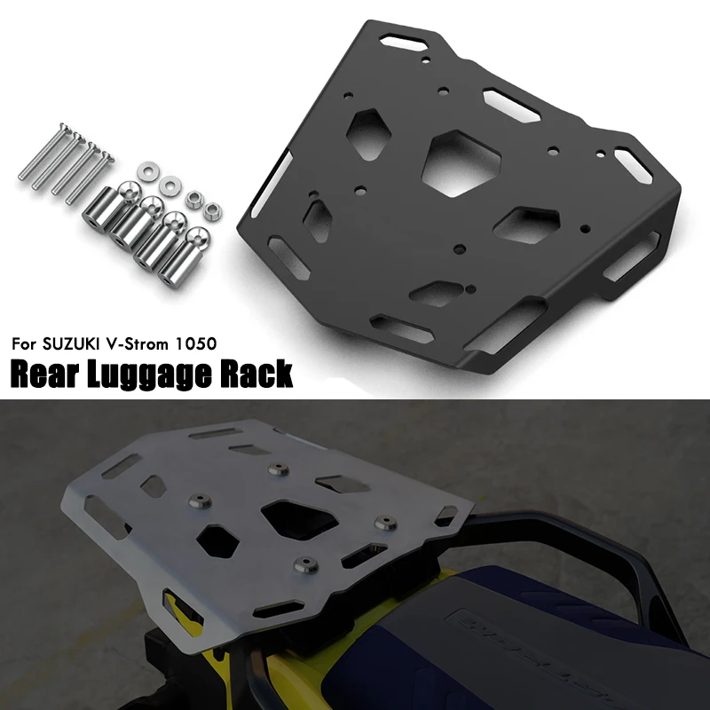 

Motorcycle Rear Luggage Rack Cargo Holder Top Box Carrier Shelf Bracket Accessories For SUZUKI DL1050 VSTROM V-STROM 1050 1050XT
