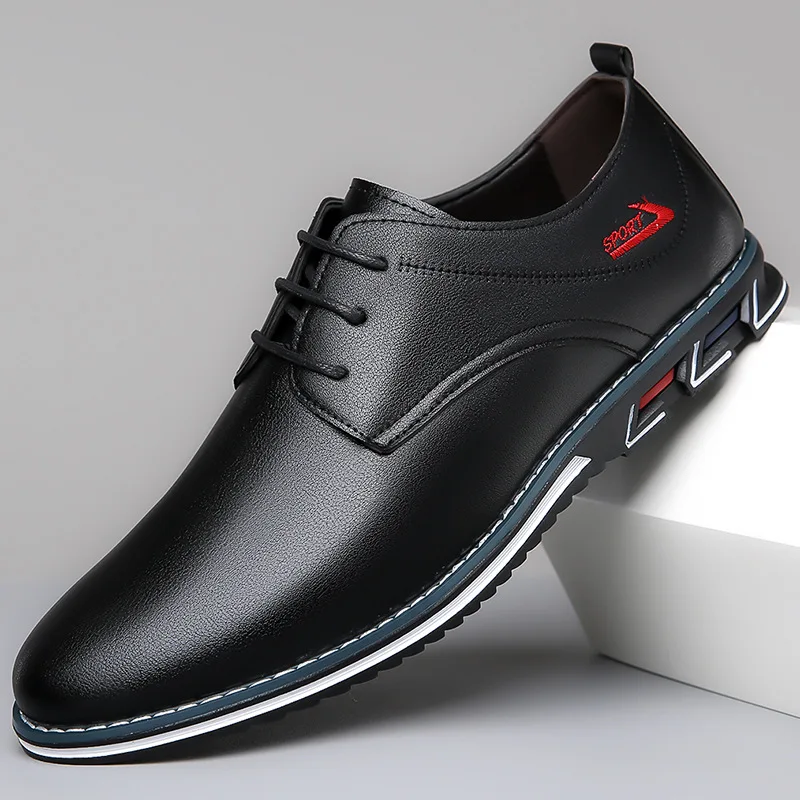 

New Men's Shoes Wenzhou In Stock Large Size38to53Casual ShoesKLKYKO52Soft Sole Soft Surface51Lace-up Office Shoes