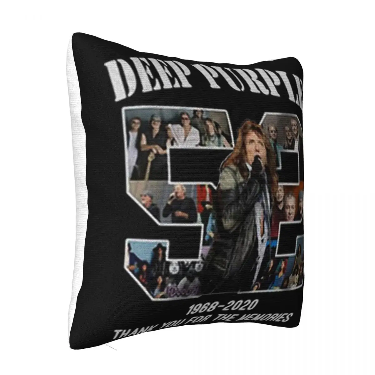 52 Year Deep Purple 1968 2020 Thank You For The Memories Youth Street Style Hipster Music Pillow Case