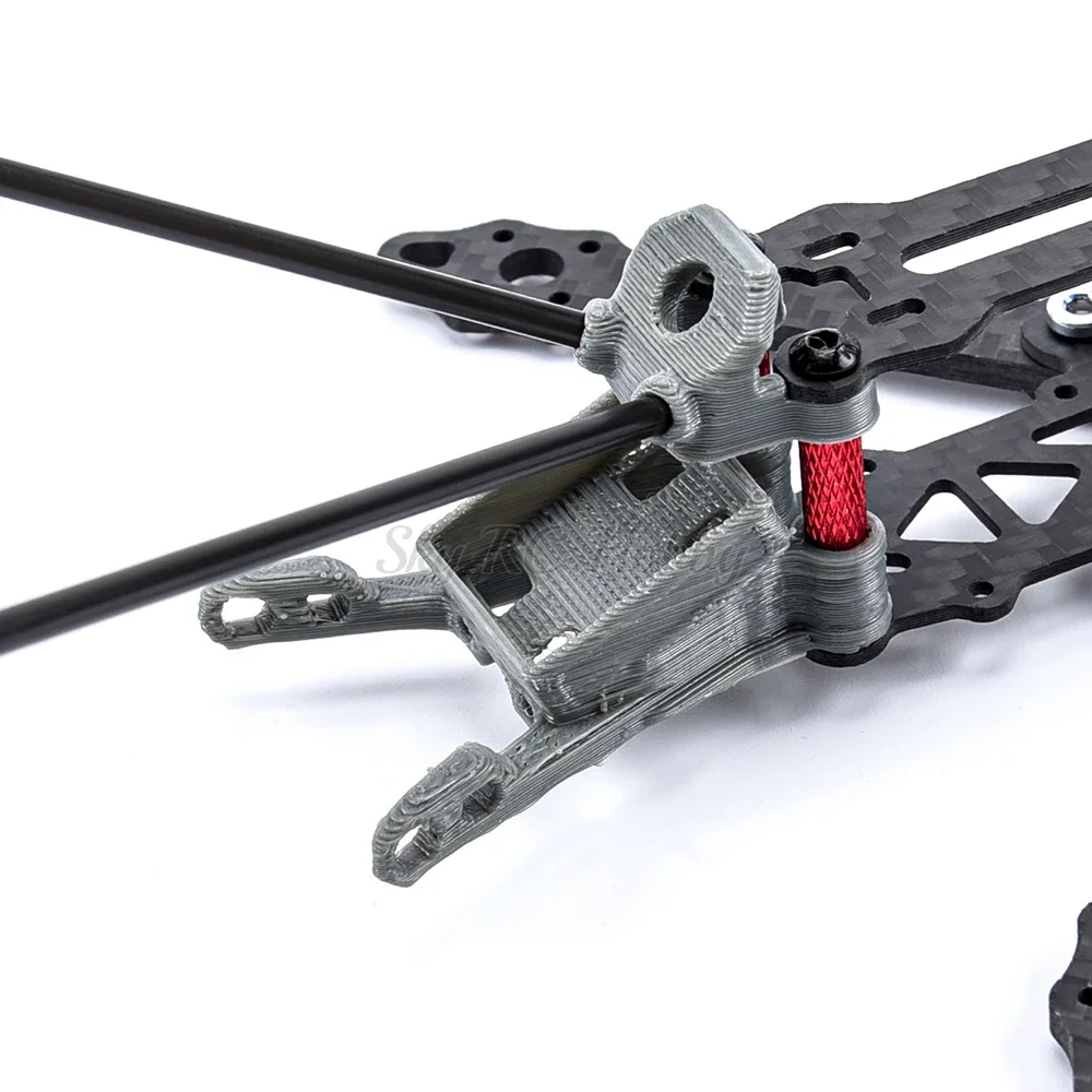 Roma 3 Inch 150mm / 4 Inch 175mm Frame Kit Lightweight X Type 3K Carbon Fiber Board FPV Drone Quadrocopter with 3D Printing