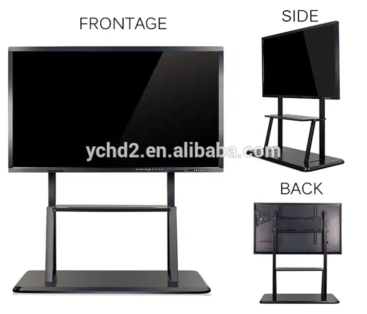 42 inch large square lcd   interactive smart board with projector