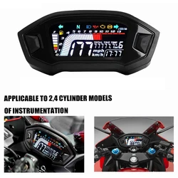 Universal Motorcycle LCD Digital Speedometer 13000RPM Backlight Digital Odemeter Tachometer For 1,2,4 Cylinder