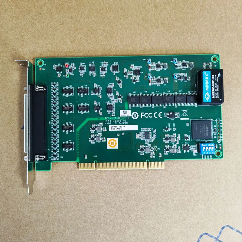 Factory Customized Advantech 500k 12-bit 32-channel Isolated Analog Input Card PCI-1715U-BE  Data Acquisition I/O