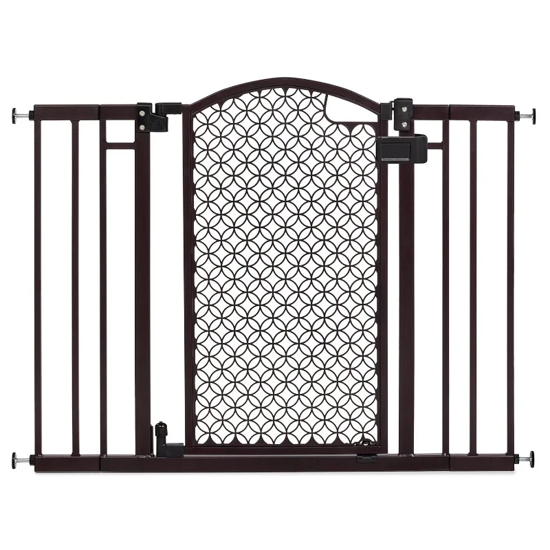 Modern Home Walk-Thru Safety Pet and Baby Gate, 28