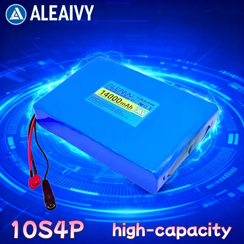 

36V 20Ah 10S4P 18650 Lithium Battery Pack Built-in BMS for 500W 750W Skateboard Scooter Longboard, Commuting Tool Replacement