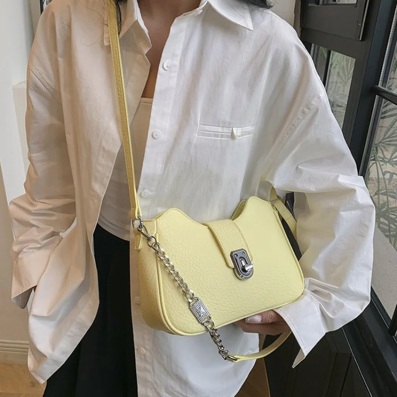 

High-End Luxury Brand Leather Women's Tote Bag Famous Designer Popular Classic Elegant Trendy Vintage Daily Bag