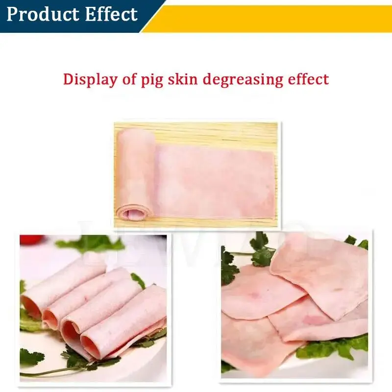 

Automatic Pork Peeling Machine Slot Head Front And Back Legs Multifunctional 300 Stainless Steel