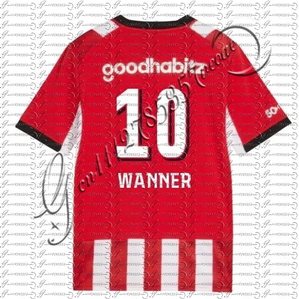 26/27 Herren Rot-Weiß Vertikal Gestreiftes Fußballtrikot Atmungsaktives Kurzarm-Trainingsjersey Uniform für Familienoutfits – Detail 9