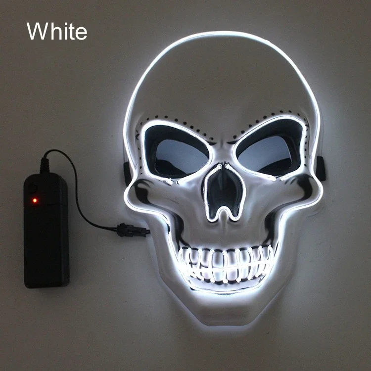 ハロウィーンの頭蓋骨のコスプレマスク、怖いスケルトン、ゴースト、カーニバルの衣装、パーティー用品、雰囲気の小道具、子供、大人、フェスティバルギフト