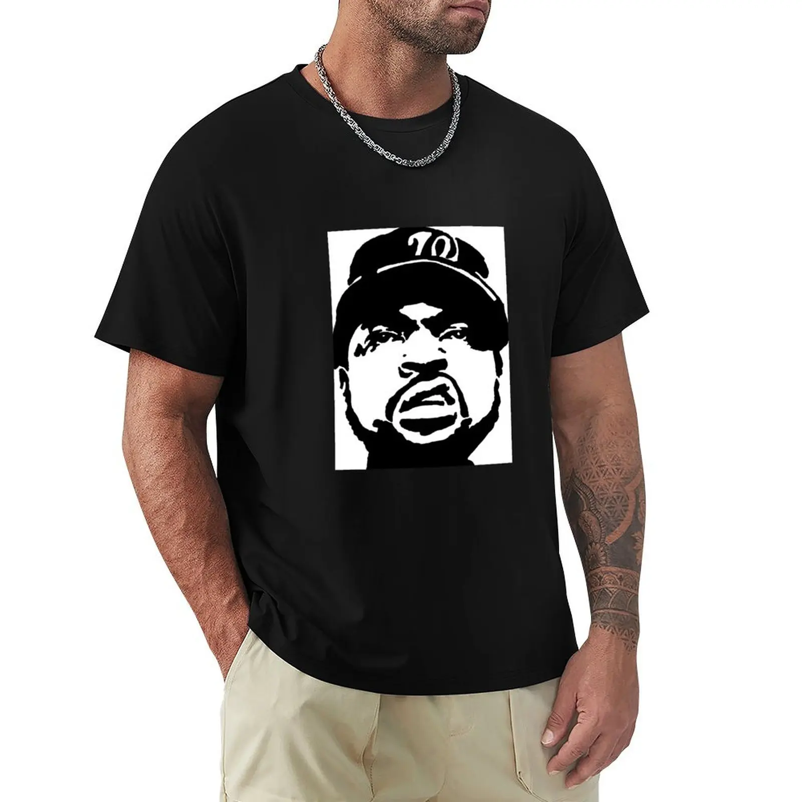 

Ice Cube T-Shirt rapper graphic tees shirts graphic workout shirts for men