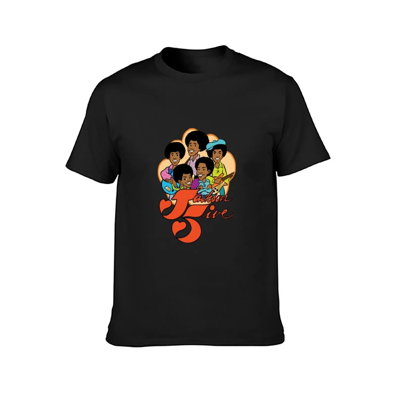 jackson 5 7039s Cartoon Retro Vintage Style Distressed T-Shirt cute clothes oversizeds tees mens champion t shirts