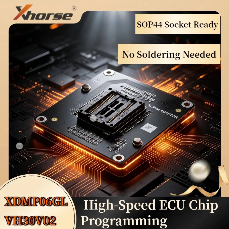 Xhorse XDMP06GL VH30V02 SOP44 Adapter Work with Multi Prog Multiprog ECU Programmer for Car ECU Chip Read Write