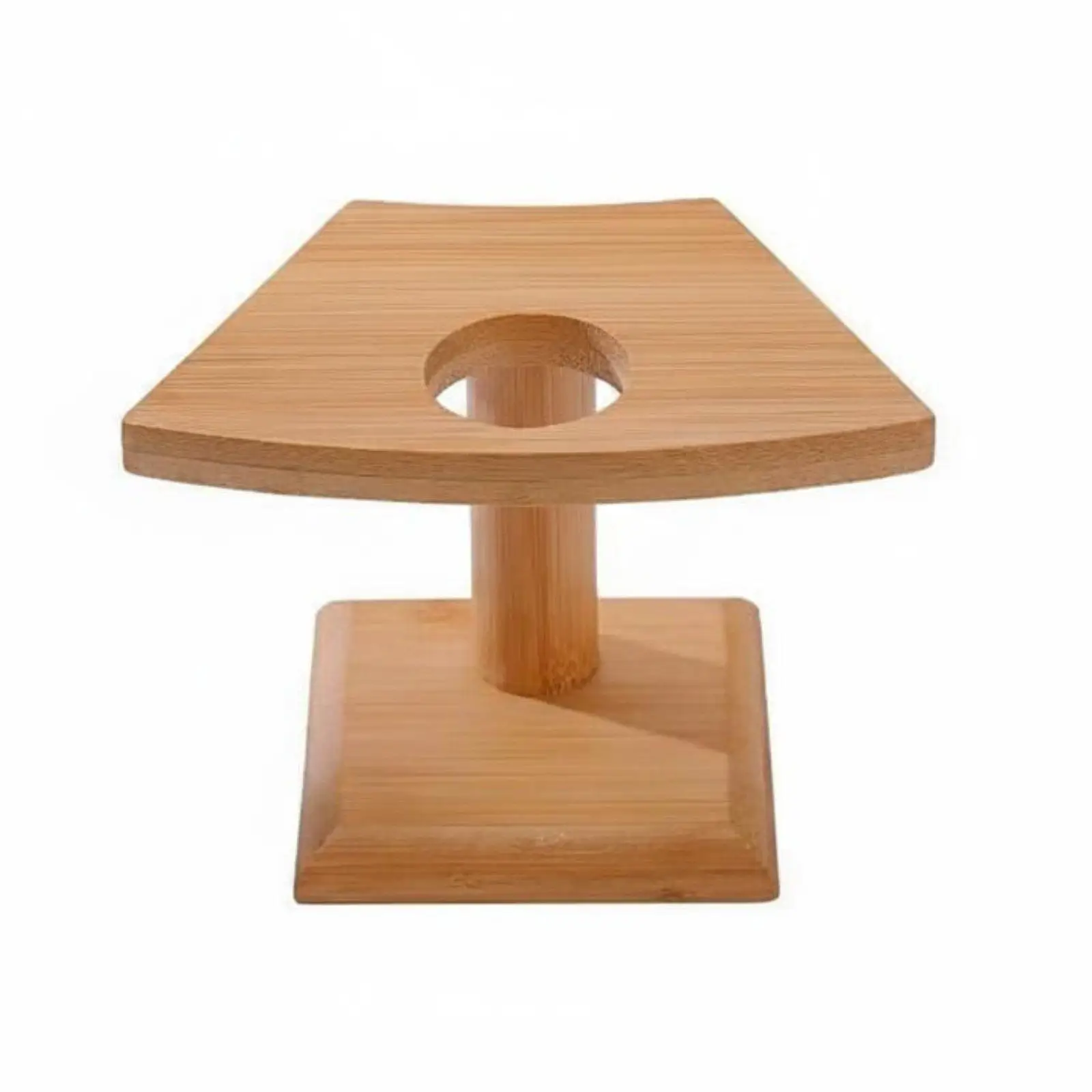 Wooden Tacos Holder Creative Plating Wooden Sushi Rack Wood Sushi Display Rack for Restaurant Owners, Chefs, Dining Table