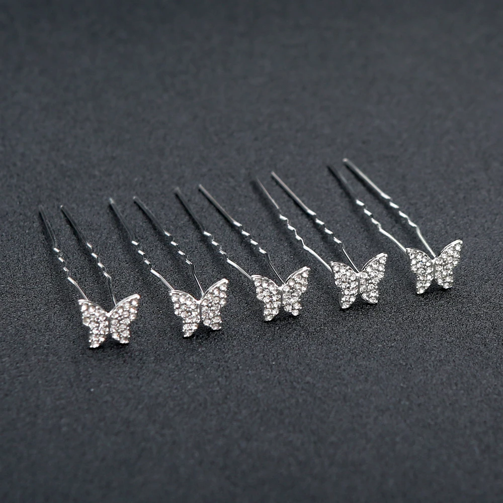 20 stücke Koreanische Haar Zubehör Braut Legierung Floral Strass Haar Sticks Vintage Hanfu Gefertigte Haar Leistung Kopfschmuck – Detail 8