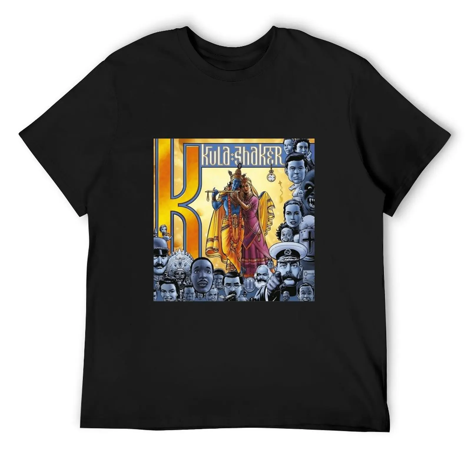 Kula Shaker T-Shirt heavyweights custom shirt summer clothes anime shirts men