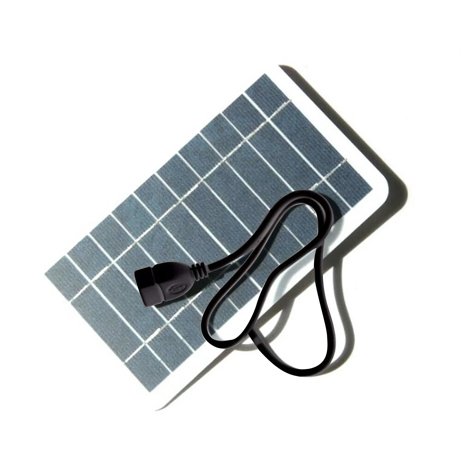 Mini Portable Solar Charger Flexible Solar Power Charging Panel Dc Interface Usb Output For Mobile Phone Battery Recharge