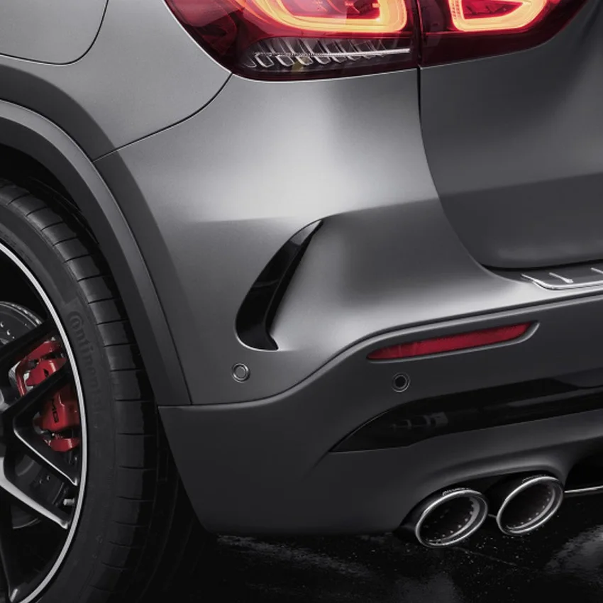 

Pair Car Rear Bumper Splitter Spoiler Canard Air Vent Trim For Mercedes Benz GLA35 AMG GLA-Class GLA200 GLA260 H247 2020 2021