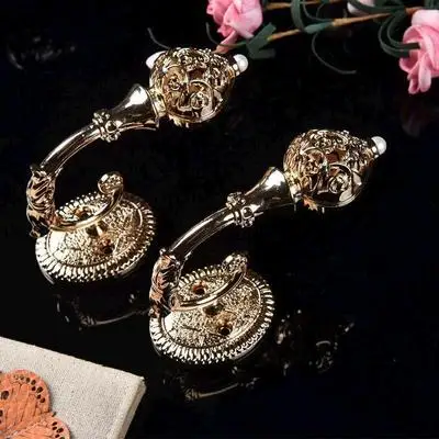 product Retro Fashion Alloy Curtain Hanging Ball Wall Hook Curtain Accessories Clips Home Decoration Holder Hanger