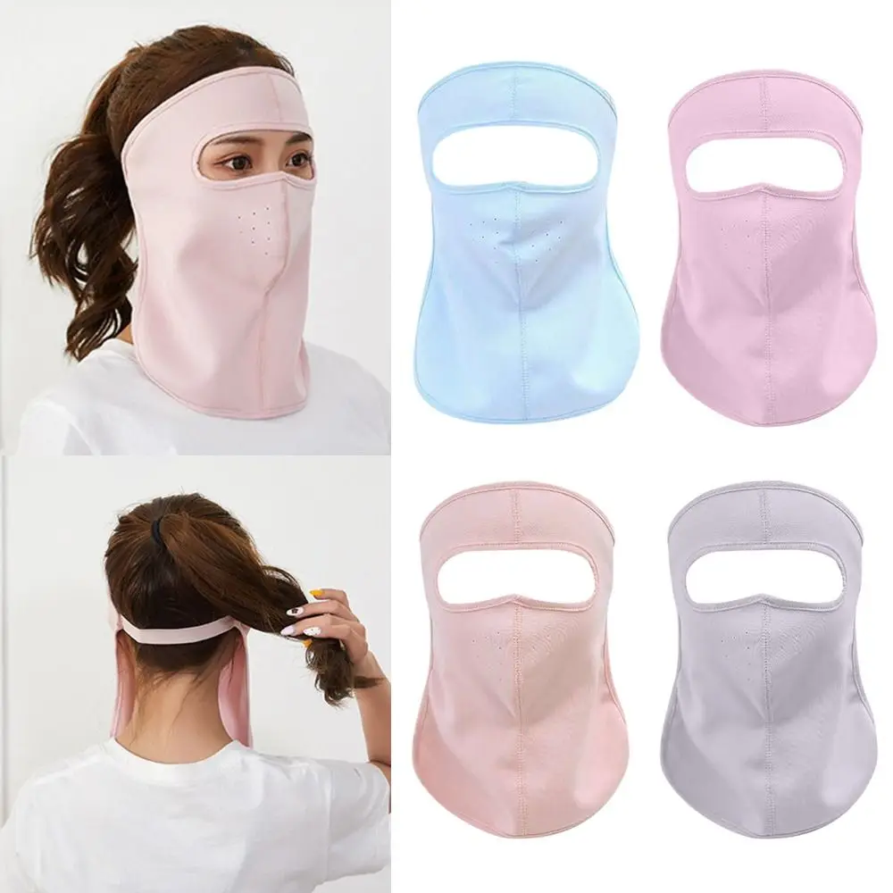 قناع واقي من الشمس للجنسين، قناع كامل الوجه والرقبة، قناع ركوب الدراجات في الهواء الطلق، قناع صيفي مضاد للأشعة فوق البنفسجية وجيد التهوية، وشاح في الهواء الطلق #5