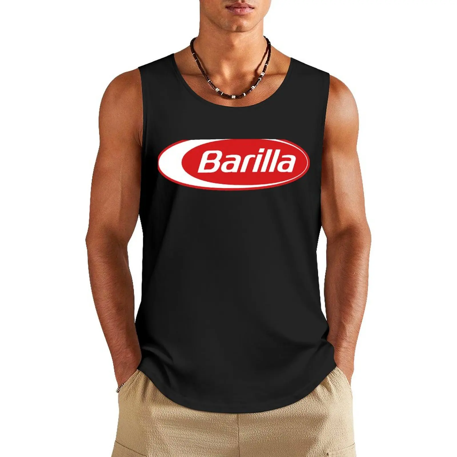 Barilla Tank Top bodybuilding men clothes Men's gym