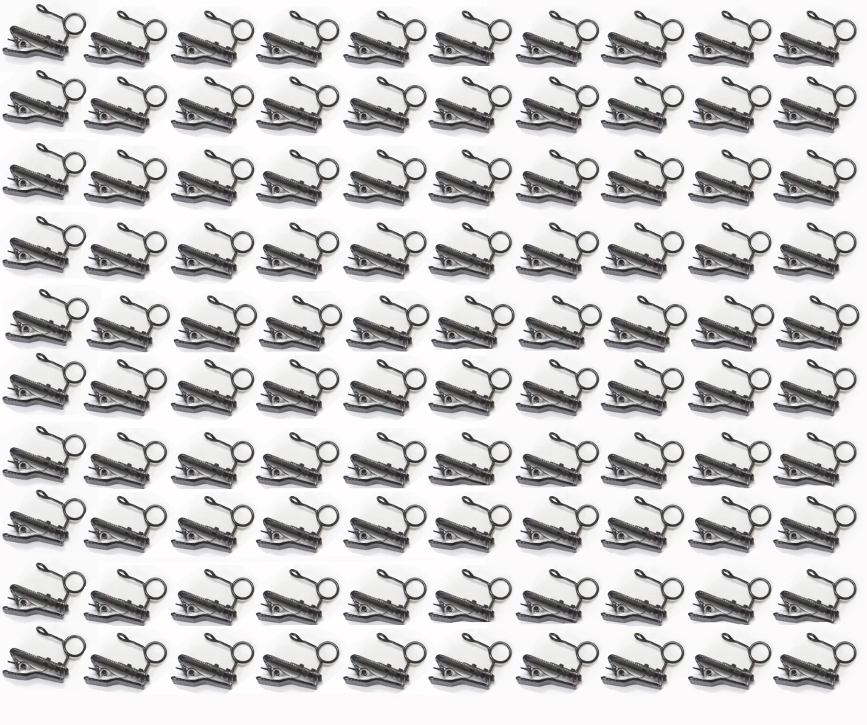 

100x Small Lavalier (Lapel) Microphone Clip LB-ME2 Lapel Microphone (pack of 100) mic accessory, for 6 – 6.5mm diameter Mic