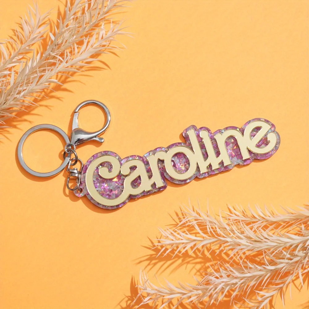 Custom Glitter Acry…